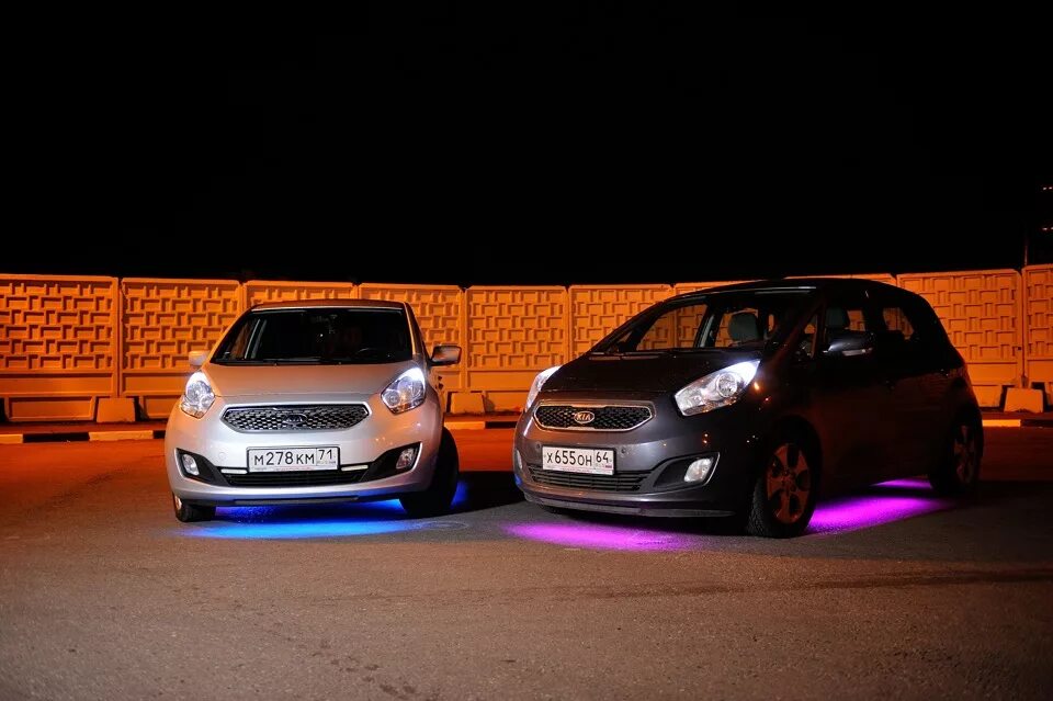 Киа венга тюнинг фото Немного света диодного подкинем в темницу - KIA Venga, 1,6 л, 2011 года тюнинг D