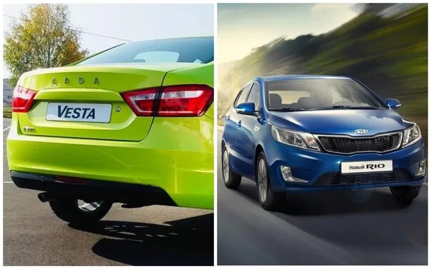 Киа веста фото Kia Rio оказался дешевле Lada Vesta. Kia Rio оказался дешевле Lada Vesta - даже 