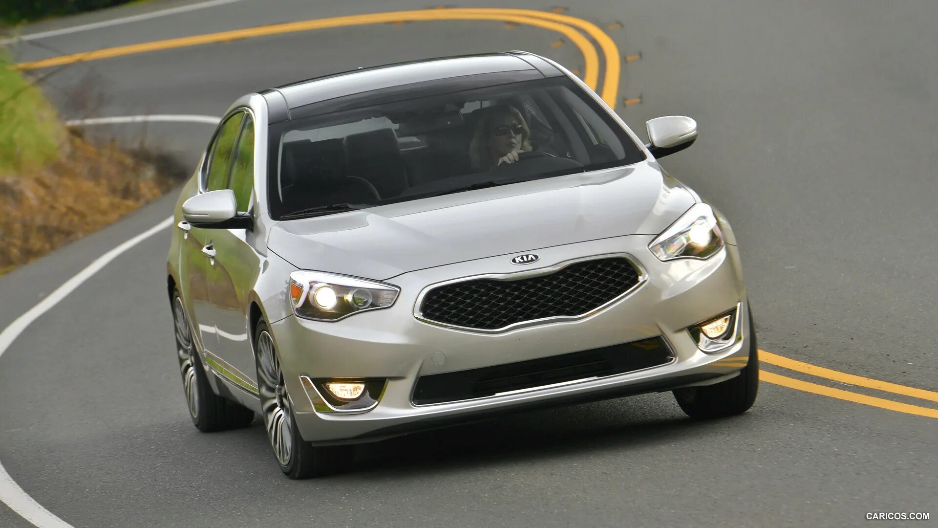 Киа все модели фото Kia Cadenza 2014MY Front