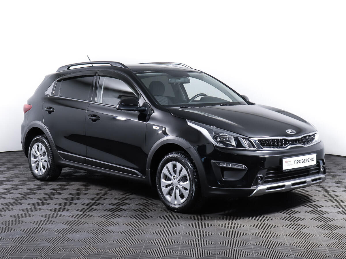 Киа x5 фото Купить б/у Kia Rio IV X-Line 1.6 MT (123 л.с.) бензин механика в Москве: чёрный 