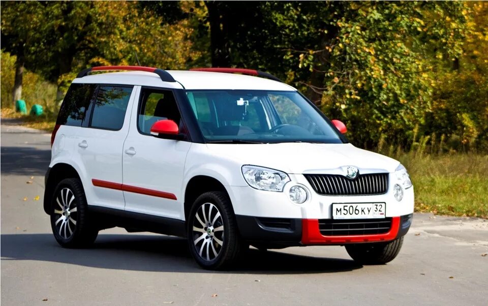 Киа йети фото Осенью иногда тоже хорошая погодка бывает - Skoda Yeti, 1,4 л, 2012 года фотогра