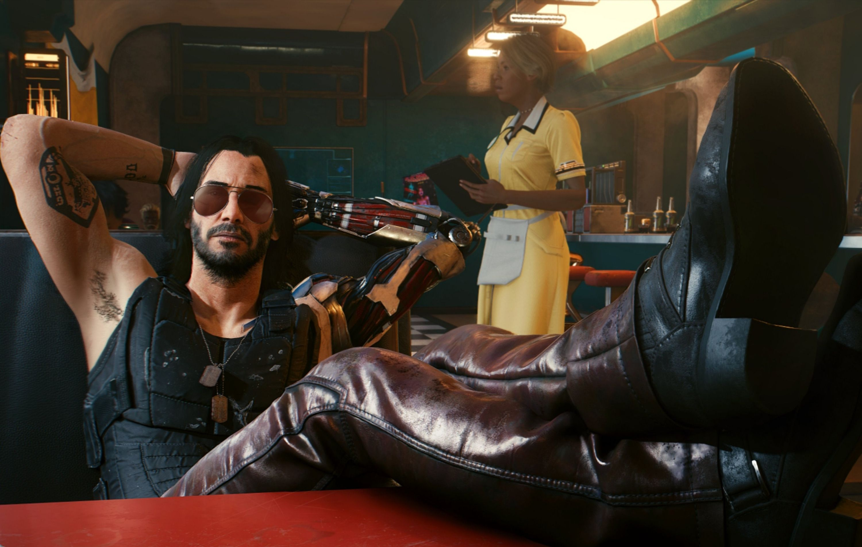 Киберпанк 2077 фото из игры CD Projekt RED отчитались о 13 миллионах проданных копий Cyberpunk 2077 за первы