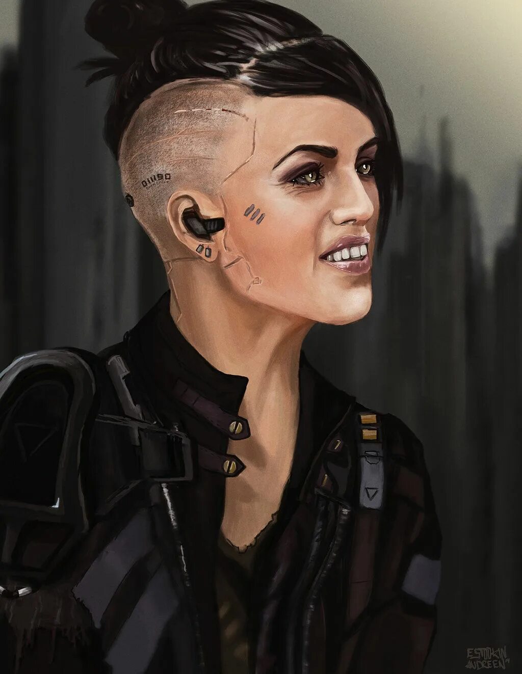 Киберпанк прически LESS THAN TWO Cyberpunk, Cyberpunk character, Shadowrun