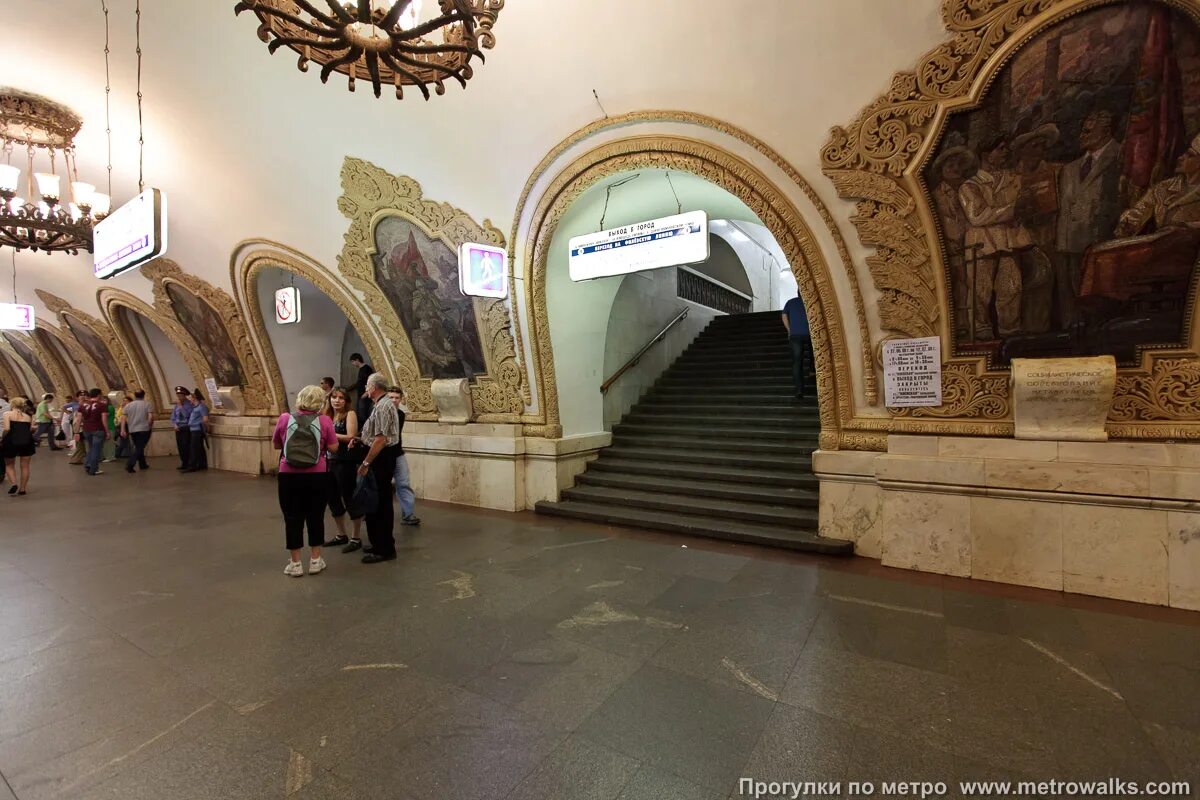 Киевская москва кольцевая линия метро киевская фото Киевская Кольцевая линия Москва Прогулки по метро (фото № 1993)