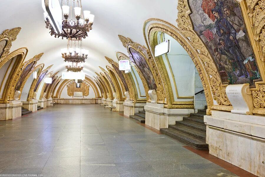 Киевская москва кольцевая линия метро киевская фото 10 станций метро Москвы, которые особенно любят иностранцы Путешествия, туризм, 