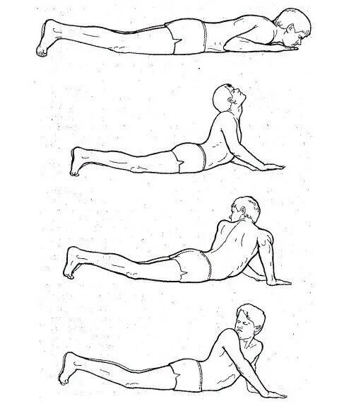 Кифоз поясничного отдела упражнения фото Performing this exercise develops the flexibility of the spine, which contribute