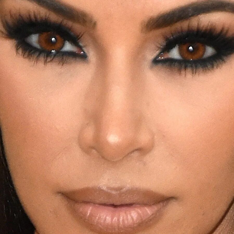 Ким кардашян ресницы наращивание фото Pin on Eyes