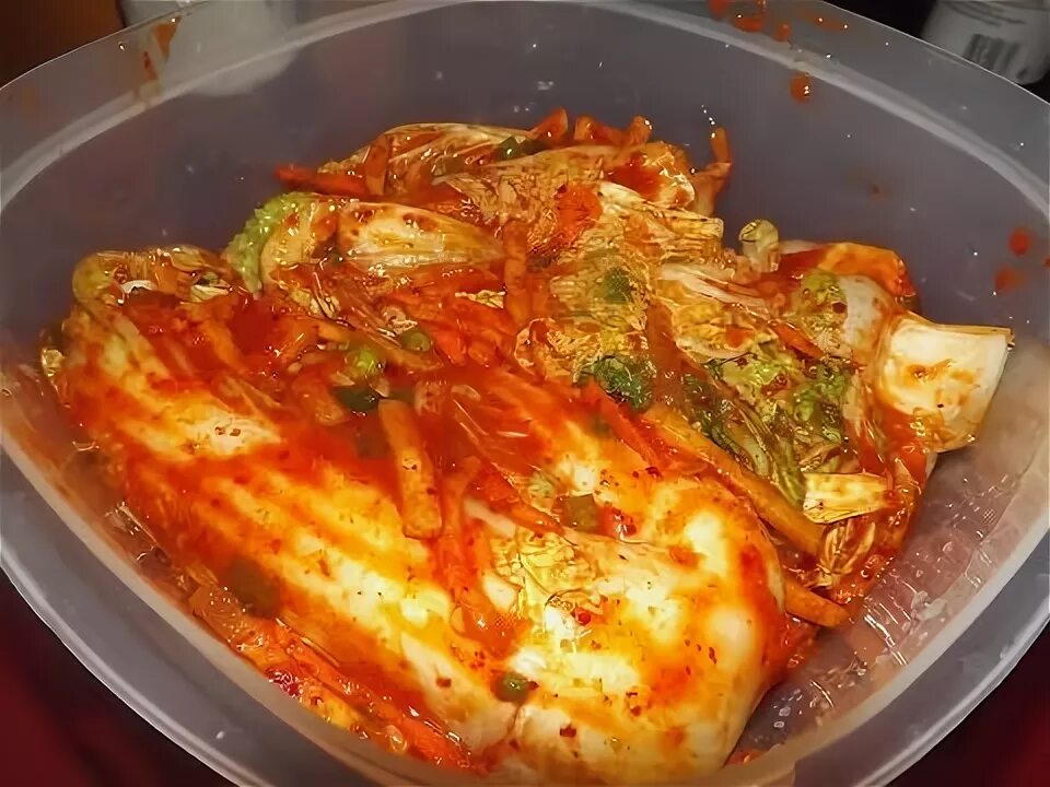 Кимчи в домашних условиях рецепт фото Napa Cabbage Kimchi Recipe - Vegan OR more "Traditional" 배추김치 - YouTube