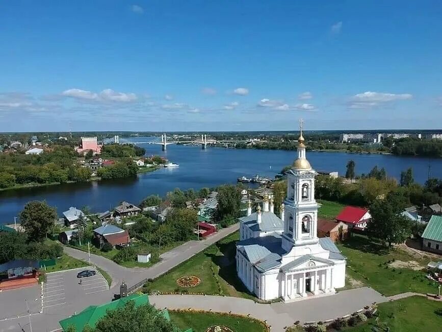 Кимры тверская область достопримечательности фото с описанием Церковь Вознесения Господня, православный храм, Вознесенский пер., 1, Кимры - Ян