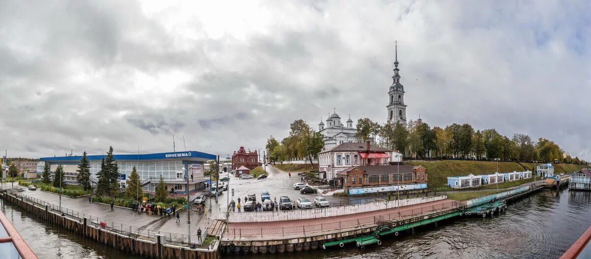 Кинешма набережная фото Осень -Кинешма. :: юрий макаров - Социальная сеть ФотоКто