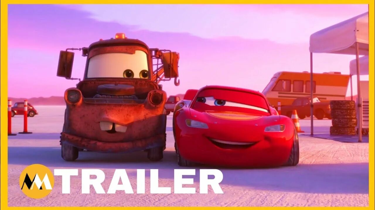 Киносемья тачки на дороге русский мультфильм фото CARS ON THE ROAD (2022) Trailer ITA della Nuova Serie Disney/Pixar Disney+ - You