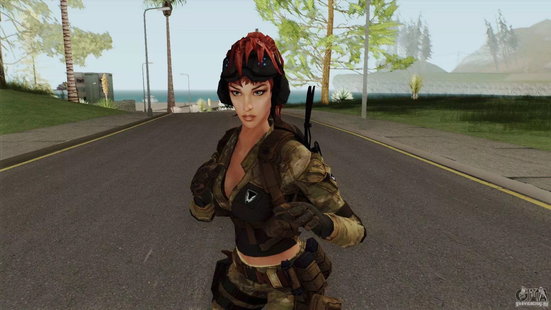 Кира аврорка фото Engineer From Squad Aurora (Warface) для GTA San Andreas