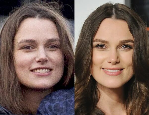 Кира найтли фото без макияжа и фотошопа Keira Knightley from Stars Without Makeup E! News