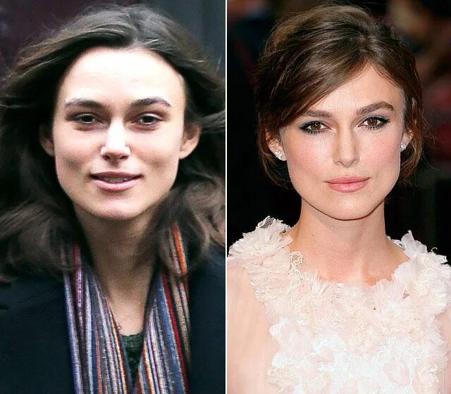 Кира найтли фото без макияжа и фотошопа Natural Beauty: Stars Without Makeup Celebs without makeup, Celebrity beauty, Wi