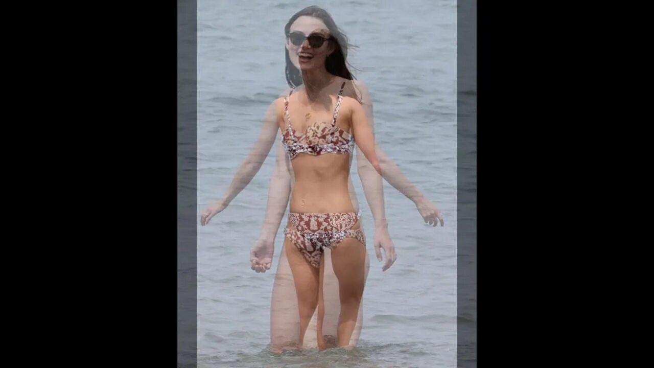 Кира найтли фото в купальнике Keira Knightley Hidden Camera Beach Bikini Fail - YouTube