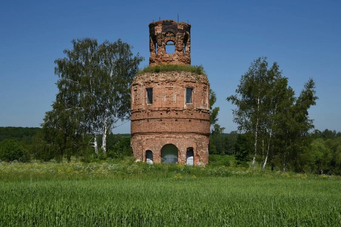 Киреевский район тульской области фото Церковь Усекновения главы Иоанна Предтечи, Крутое (Киреевский район), фотография