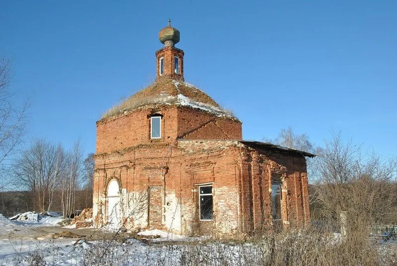 Киреевский район тульской области фото Церковь Покрова Пресвятой Богородицы, Богучарово (Киреевский район), фотография.