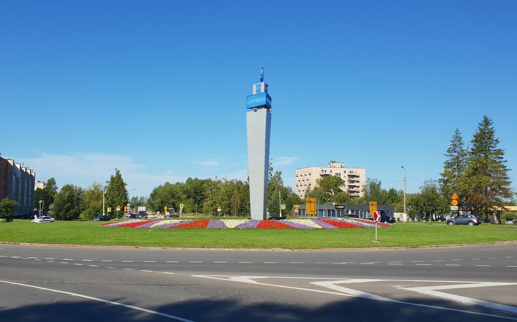 Кириши фото города Знак город Кириши, entry sign, Leningrad Region, Kirishi - Yandex Maps