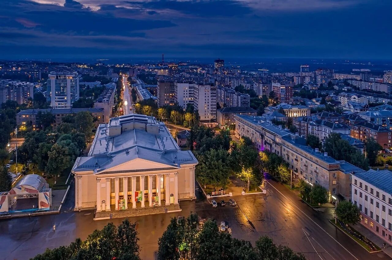 Киров фото города Киров с высоты птичьего полёта. Все улицы узнали? Автор: ... ТИПИЧНЫЙ КИРОВ Фото