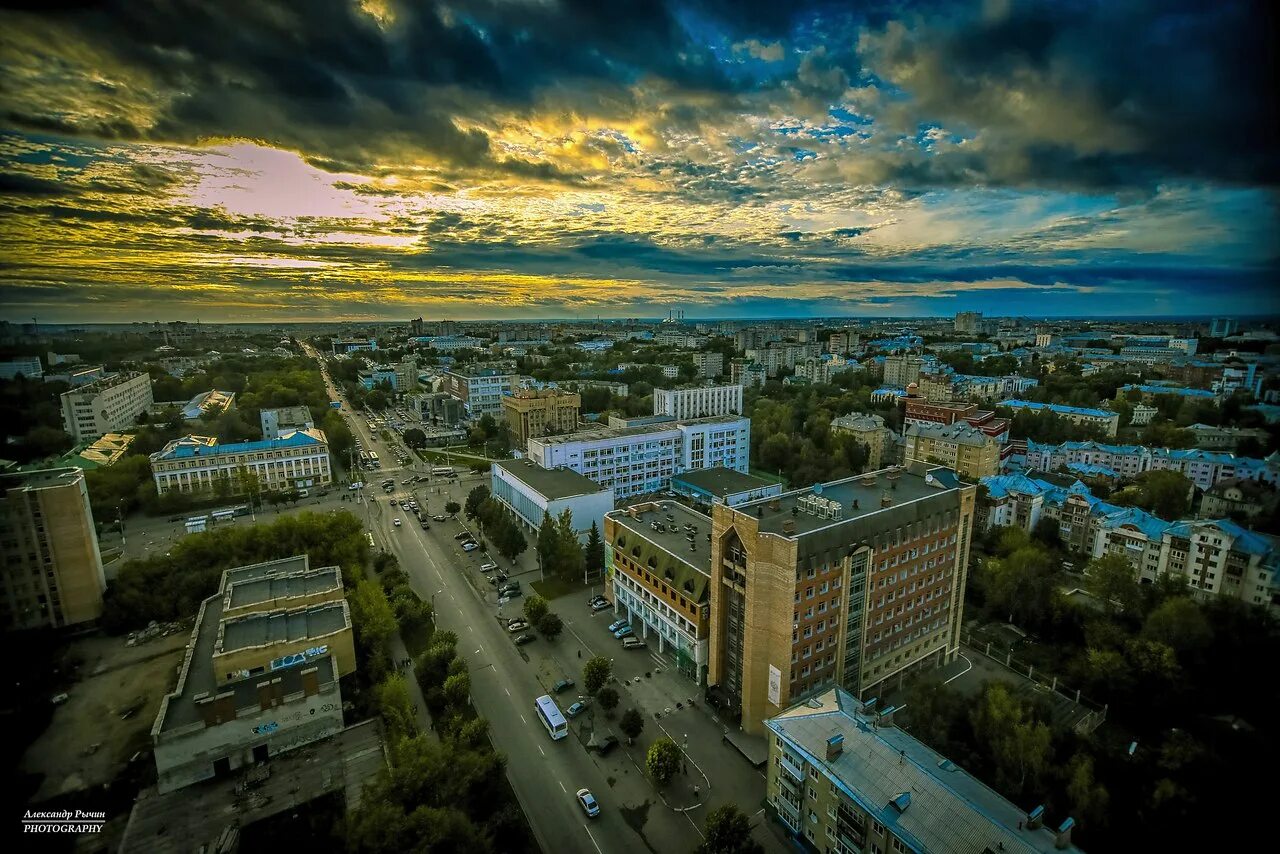 Киров фото скачать бесплатно Сентябрьский вечер в Кирове