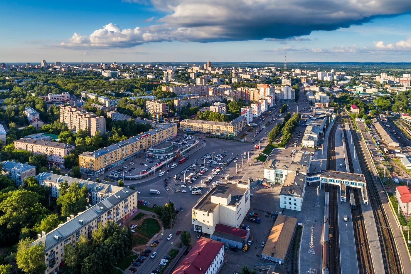 Киров фото центра города Киров с высоты. Часть 2.: zdorovs - ЖЖ