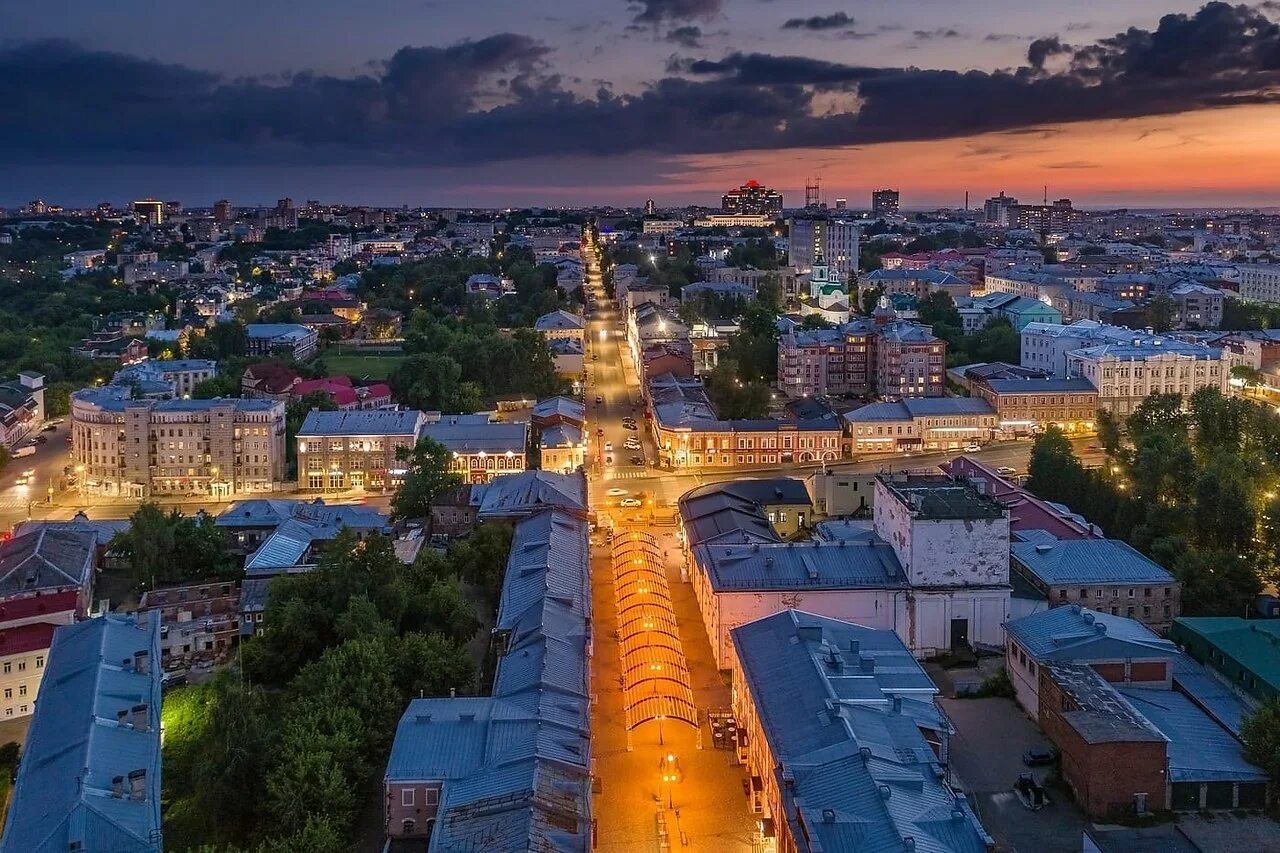 Киров фото центра города Киров с высоты птичьего полёта. Все улицы узнали? Автор: ... ТИПИЧНЫЙ КИРОВ Фото