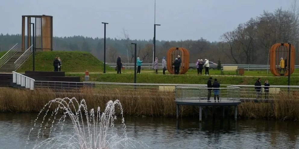 Киров калужская область фото города В городе Кирове Калужской области открыли плавучий фонтан: Новости