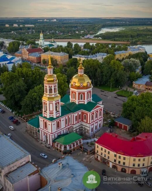 Киров обл фото С колокольни Спасского собора можно будет посмотреть на исторический центр Киров