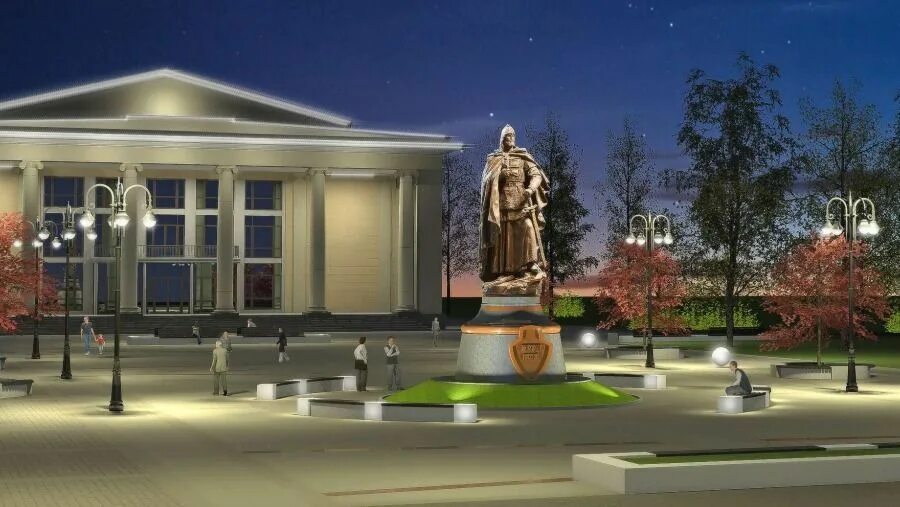 Киров площадь александра невского фото В администрации Кирова обсудили эскизы памятника Александру Невскому " ГТРК Вятк