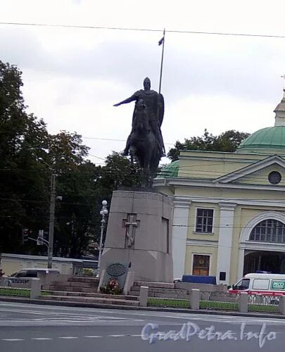 Киров площадь александра невского фото Фотографии Санкт-Петербург: Александру Невскому, памятник, Санкт-Петербург - Gra