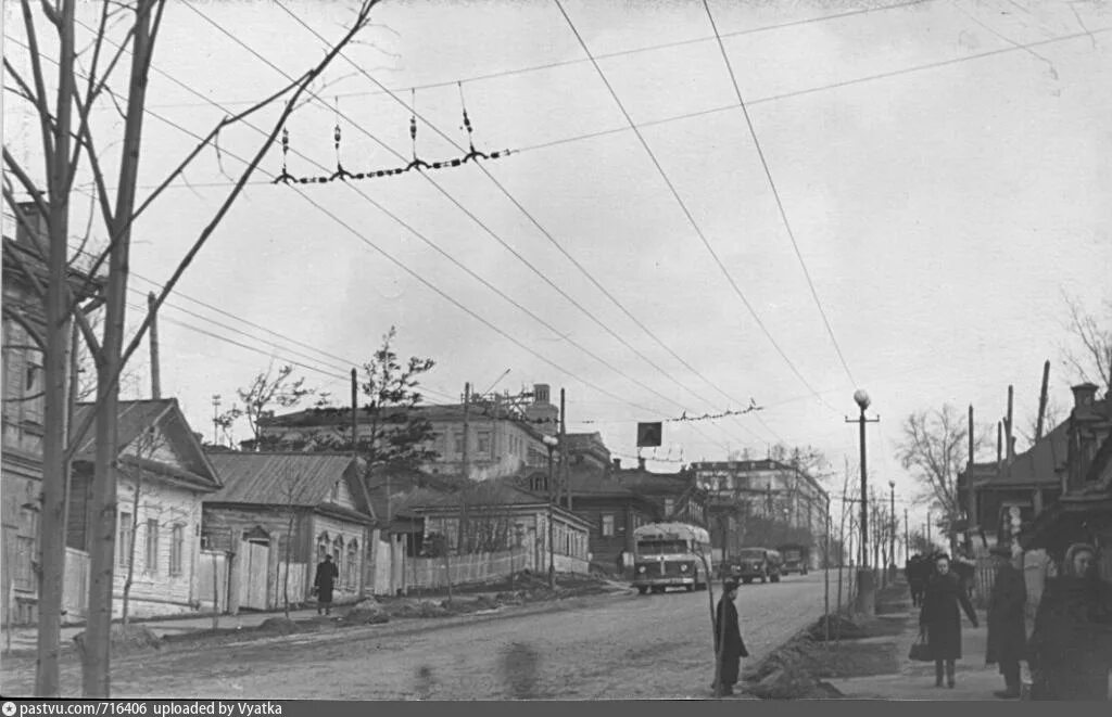 Киров старые фото Улица К. Маркса - Retro photos