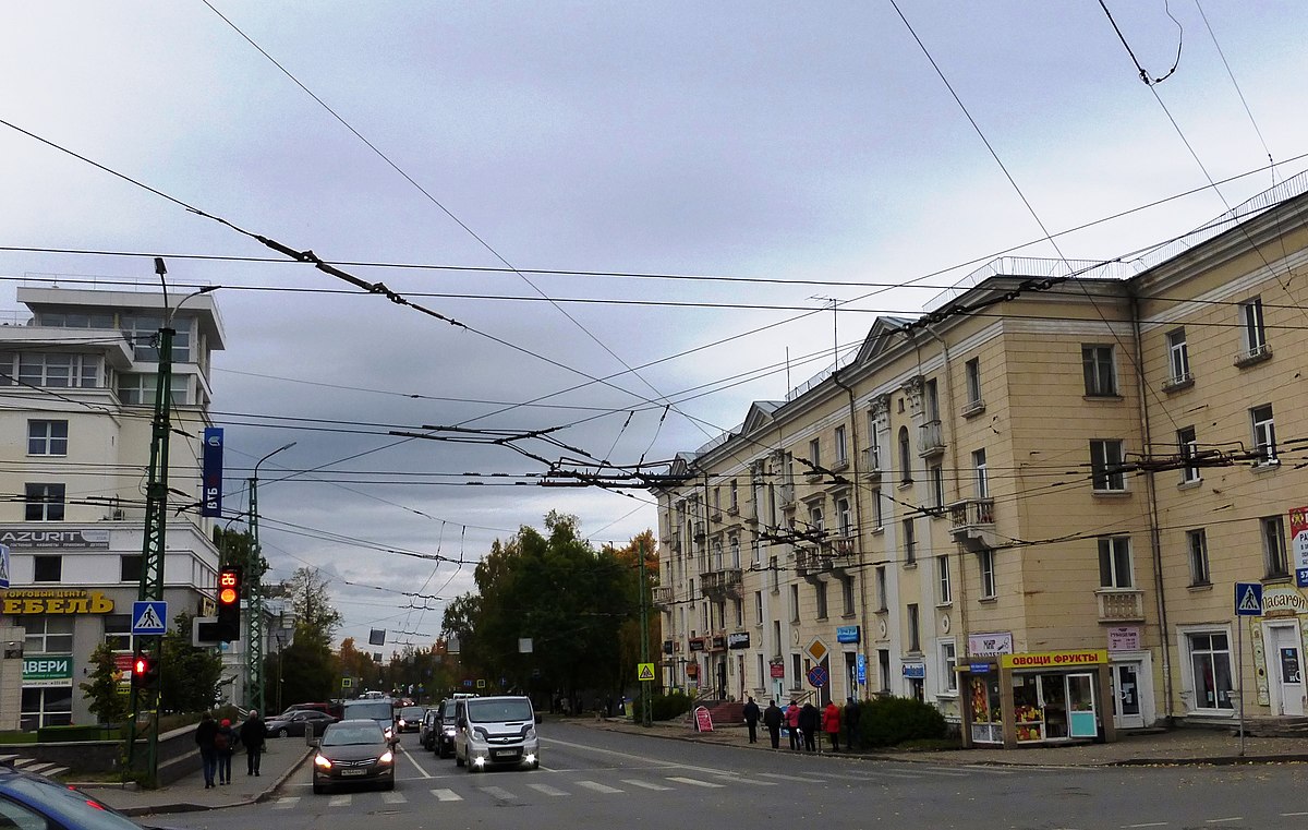 Кирова 40 фото File:Kirova street, Petrozavodsk.jpg - Wikimedia Commons