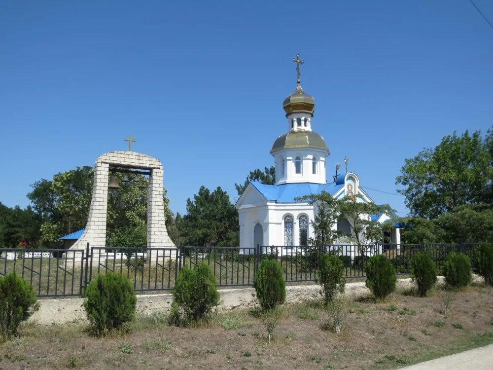 Кировский район крыма фото Церковь Иоанна Предтечи, Первомайское (Кировский район), фотография. фасады