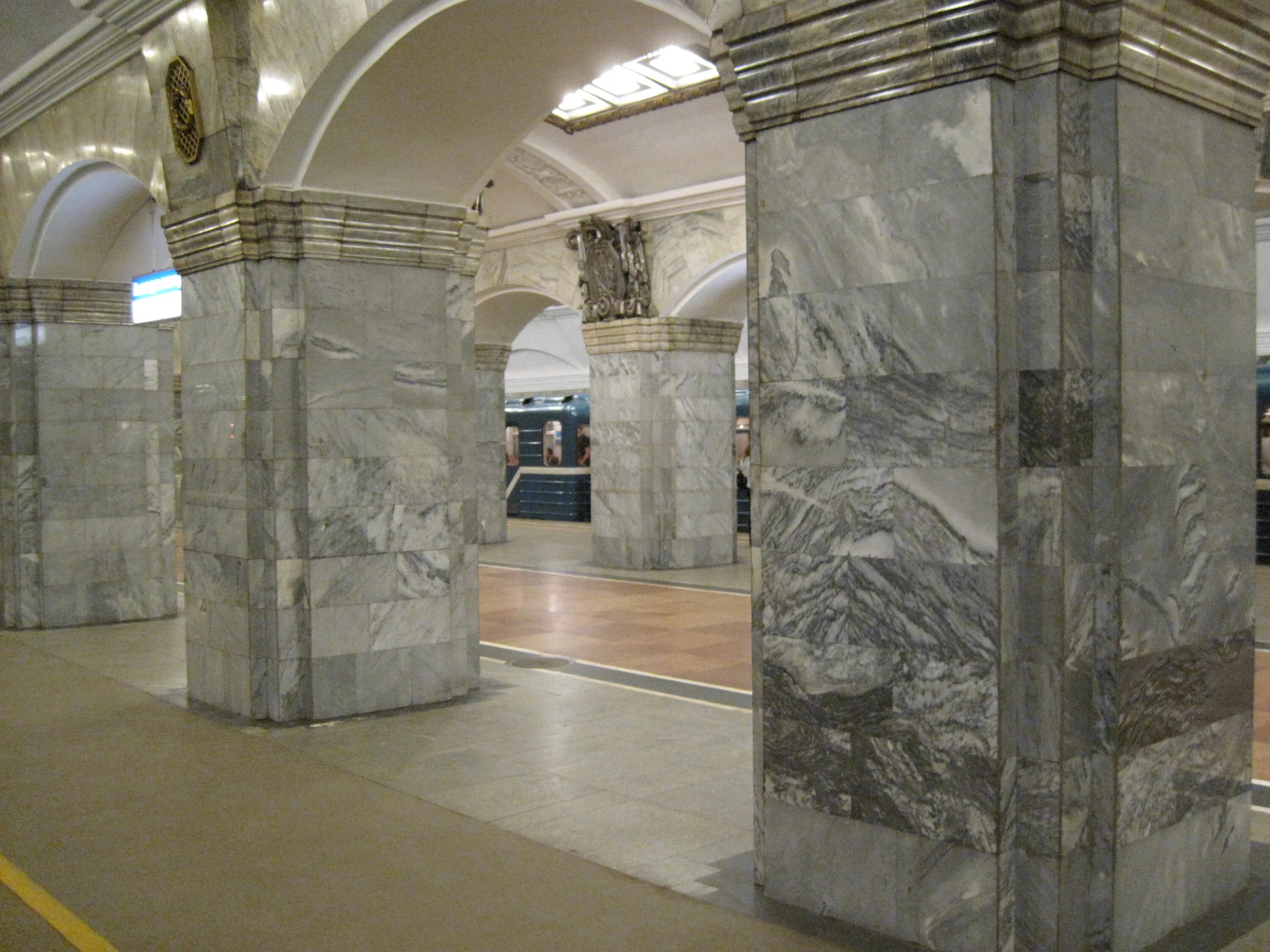 Кировский завод метро фото Обои петербург, станция метро, кировский завод на рабочий стол