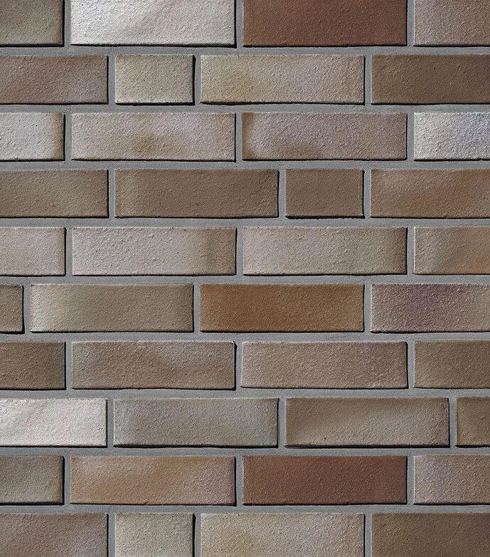 Кирпич клинкерный облицовочный фото Клинкерный облицовочный кирпич Roben Accum blau-braun NF, 240x115x71 арт. 520HC.