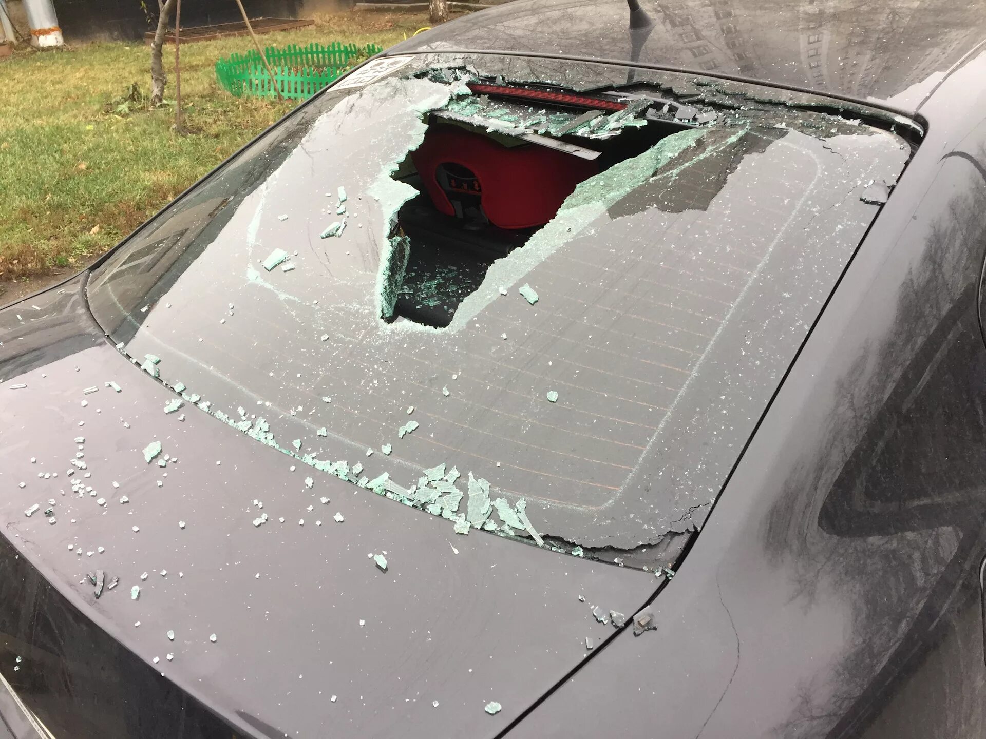 Кирпич на машине фото Будни 2: Волоколамский метеорит - Skoda Octavia A5 Mk2, 1,8 л, 2012 года поломка