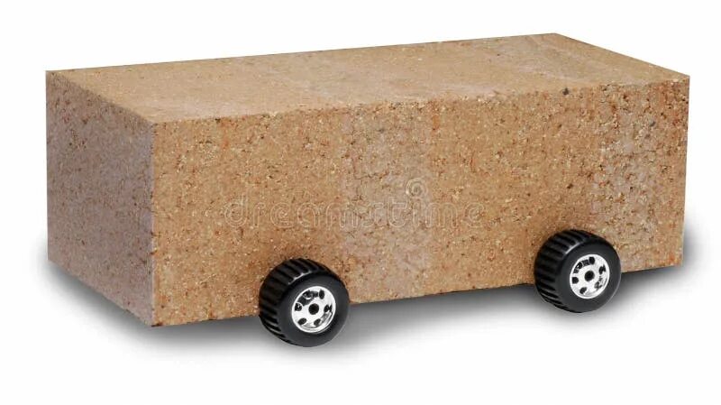 Кирпич на машине фото SUV Brick Car stock photo. Image of drive, fuel, wheel - 3285792