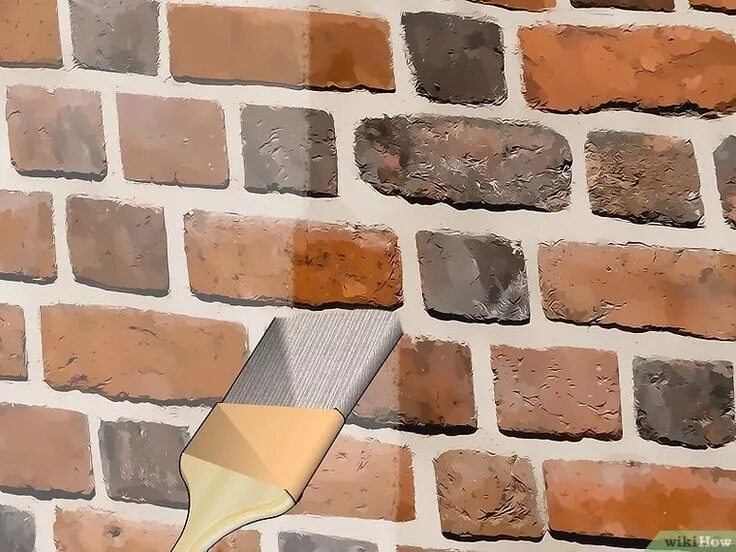 Кирпич покрытый лаком фото How to Expose Brick: 9 Steps (with Pictures) - wikiHow Exposed brick, Exposed br