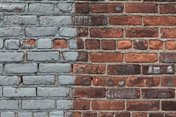 Кирпич покрытый лаком фото How to Remove Paint from Interior Brick Cleaning Guides Paint remover, Interior 
