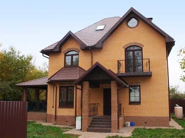 Кирпичные дома под ключ фото Фотогалерея Компания ТДСМ