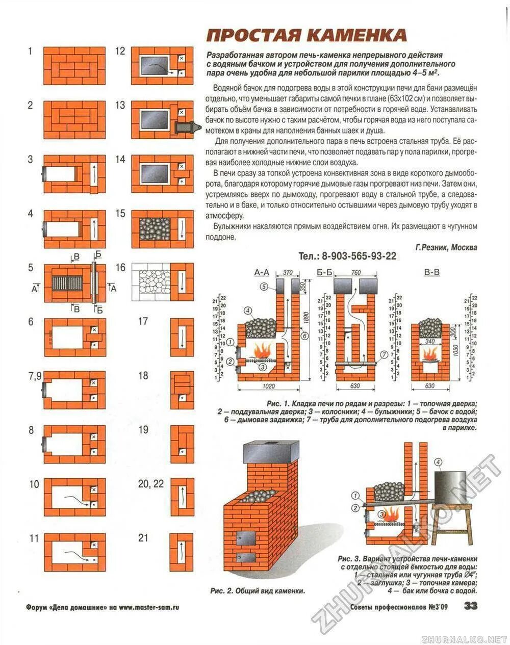 Кирпичные печи для бани чертежи с порядовками Кирпичные печи для бани: банная печь из кирпича, проект, схема и порядовка своим