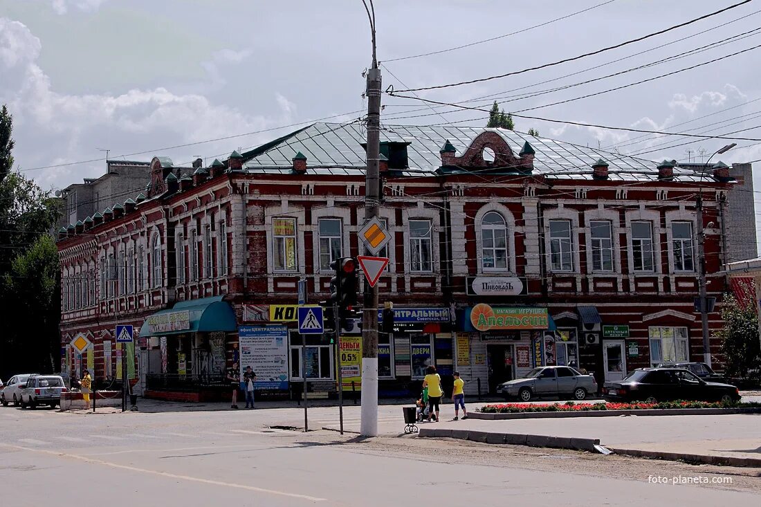 Кирсанов фото города Торговые ряды Кирсанов (Кирсановский район) Фотопланета