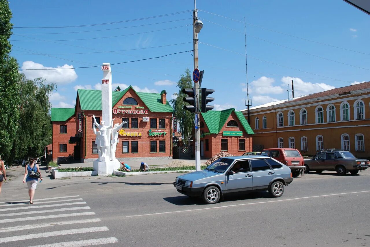 Кирсанов фото города Фото: Кирсанов, жанровая скульптура, Тамбовская область, Кирсанов, Красноармейск