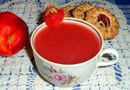 Кисель из ягод рецепт с фото Pin on Кисель