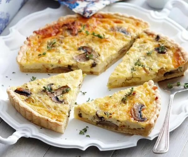 Киш с курицей и грибами фото 20 deliciously easy vegetarian mushroom recipes Women's Weekly Food Vegetarian m
