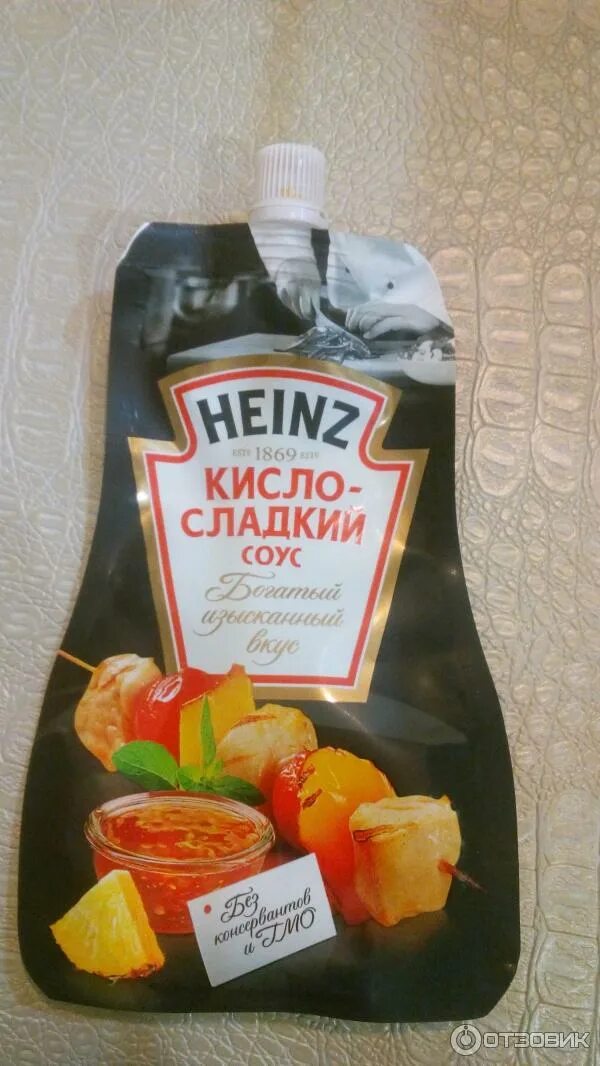 Кисло сладкий соус в пятерочке фото Отзыв о Соус Heinz кисло-сладкий Отличный вкус ещё бы малость остринки.