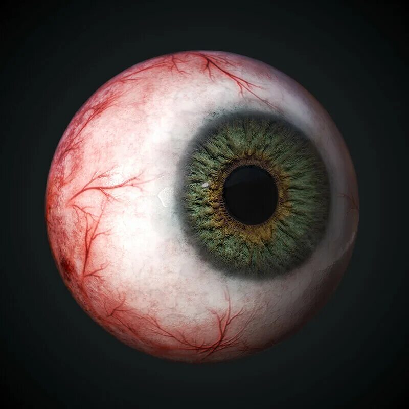 Киста глазного яблока фото ArtStation - Just an eye!