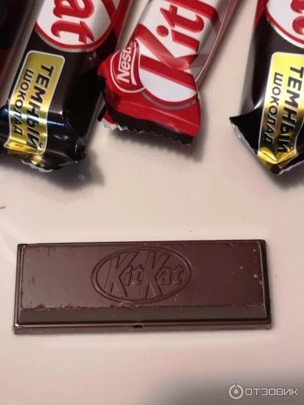 Кит кат шоколад фото Отзыв о Шоколад темный Nestle Kit Kat Неплохой вариант сладости