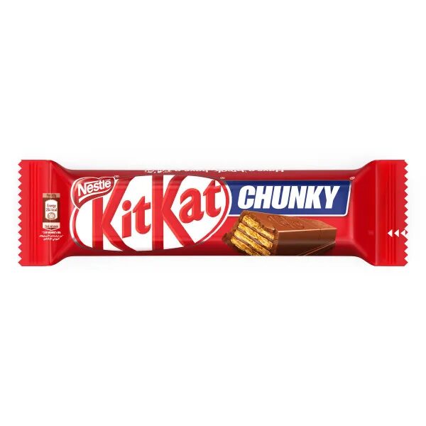 Кит кат шоколад фото Шоколадный батончик Kitkat Chunky с хрустящей вафлей, 20 шт по 38 г. - купить с 
