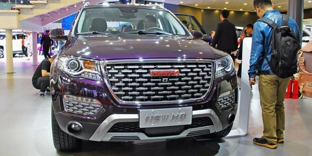 Китаец хавал фото Обновлённый кроссовер Haval H8 дебютировал в Китае. Новинки світового авторинку